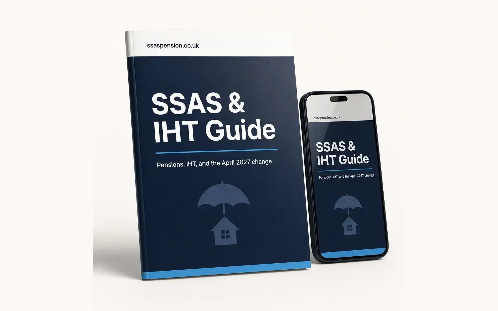 Free SSAS and IHT guide PDF cover - April 2027 edition