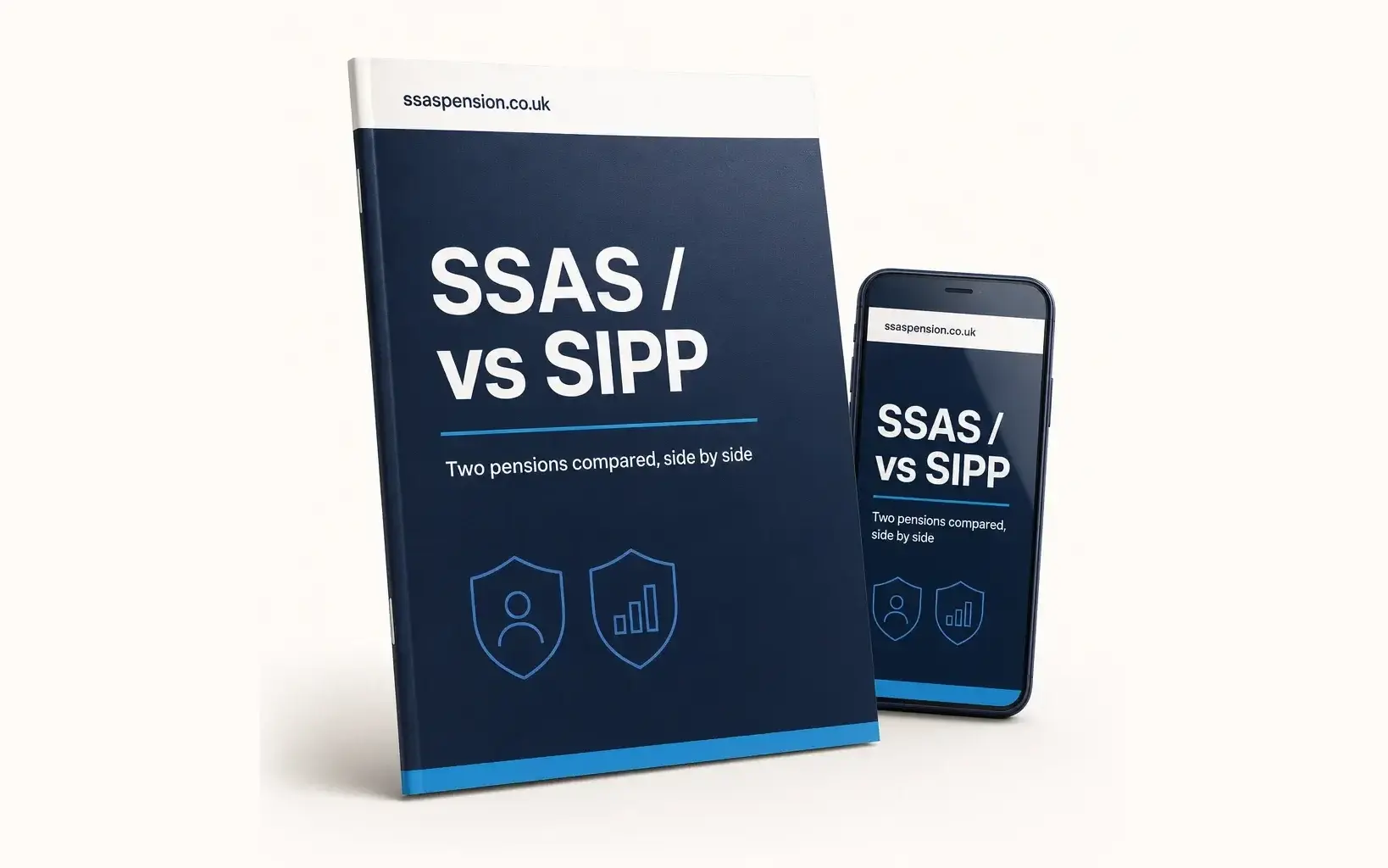 Free SSAS vs SIPP comparison guide PDF cover