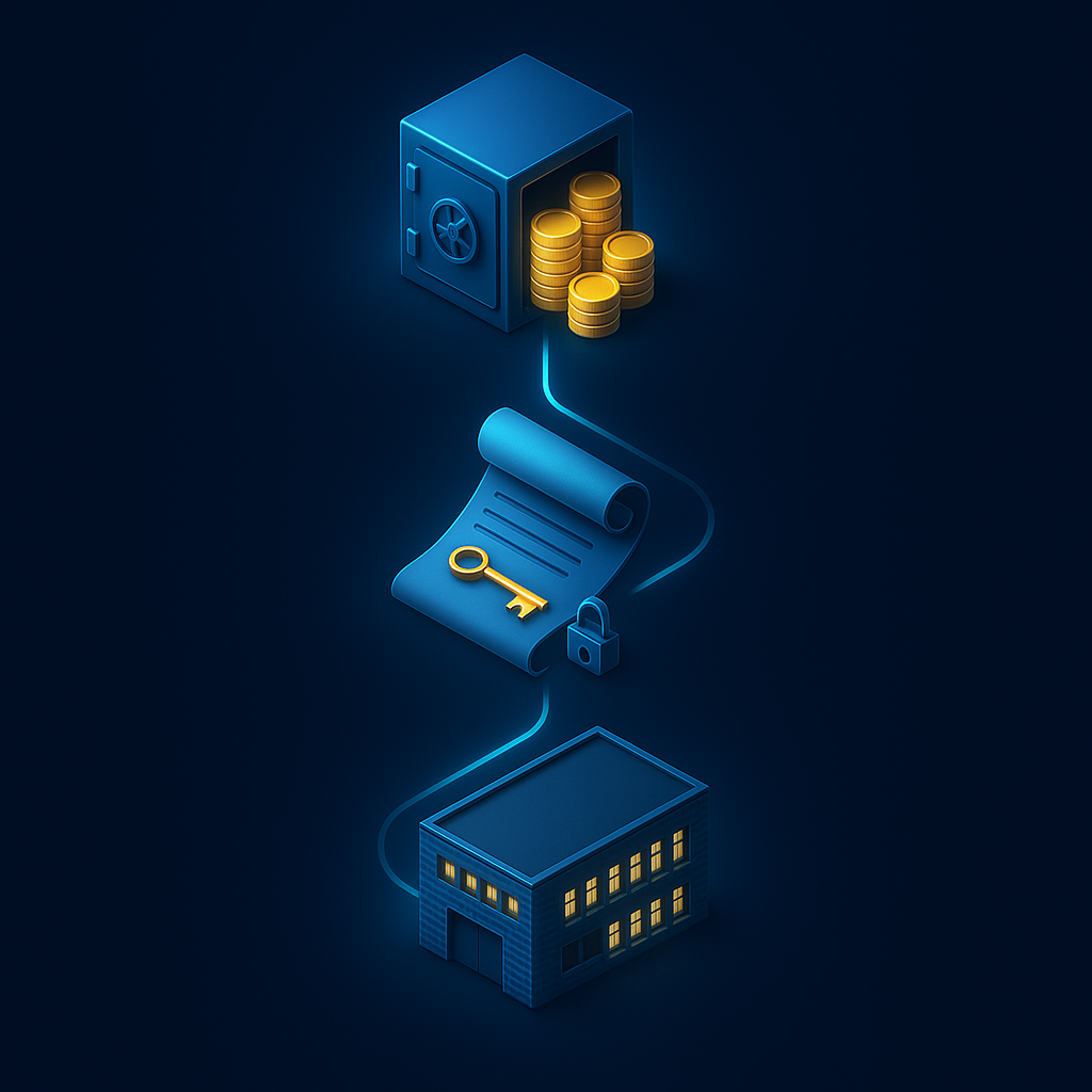 SSAS Loanback Rules illustration showing pension lending to UK company via secured loan